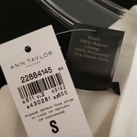 Ann Taylor Factory Peplum top - Picture 5 of 6